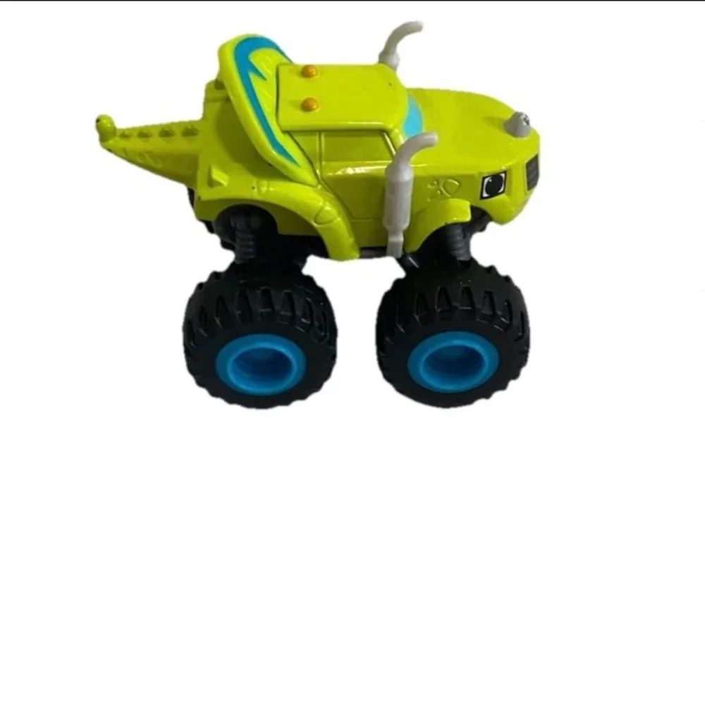 Viacom Blaze Greenbrier Colorful Mattel Vintage Monster Truck Toy Set